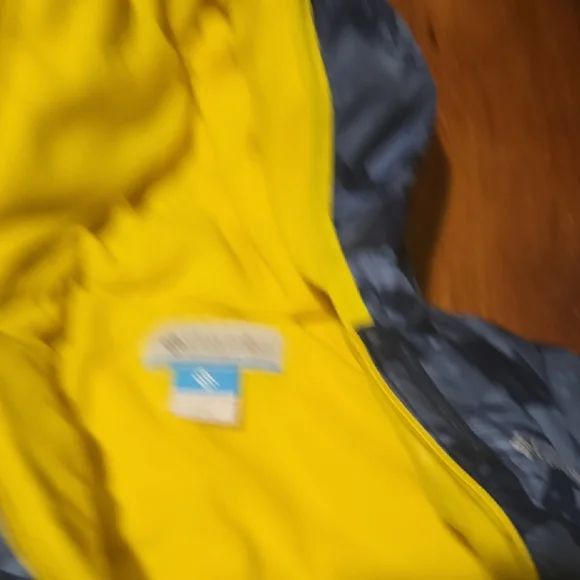 Columbia Sz 3/6 Months Navy and Yellow Baby Snowsuit - Picture 3 of 6